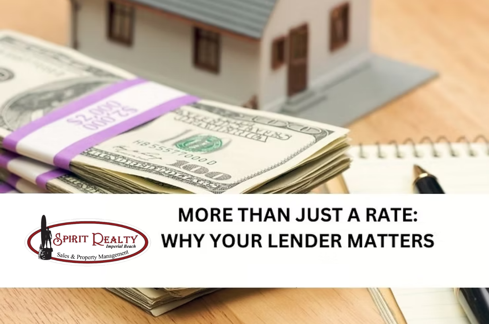Why the Right Lender Makes All the Difference header image.
