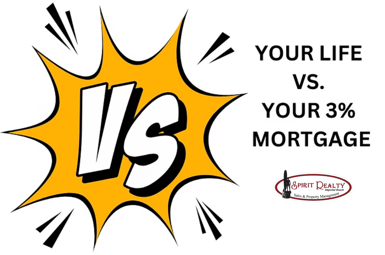 Your Life vs. Your 3% Mortgage header image.