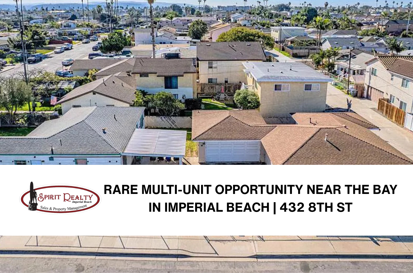 Rare Multi-Unit Opportunity Near the Bay in Imperial Beach | 432 8th St header image.