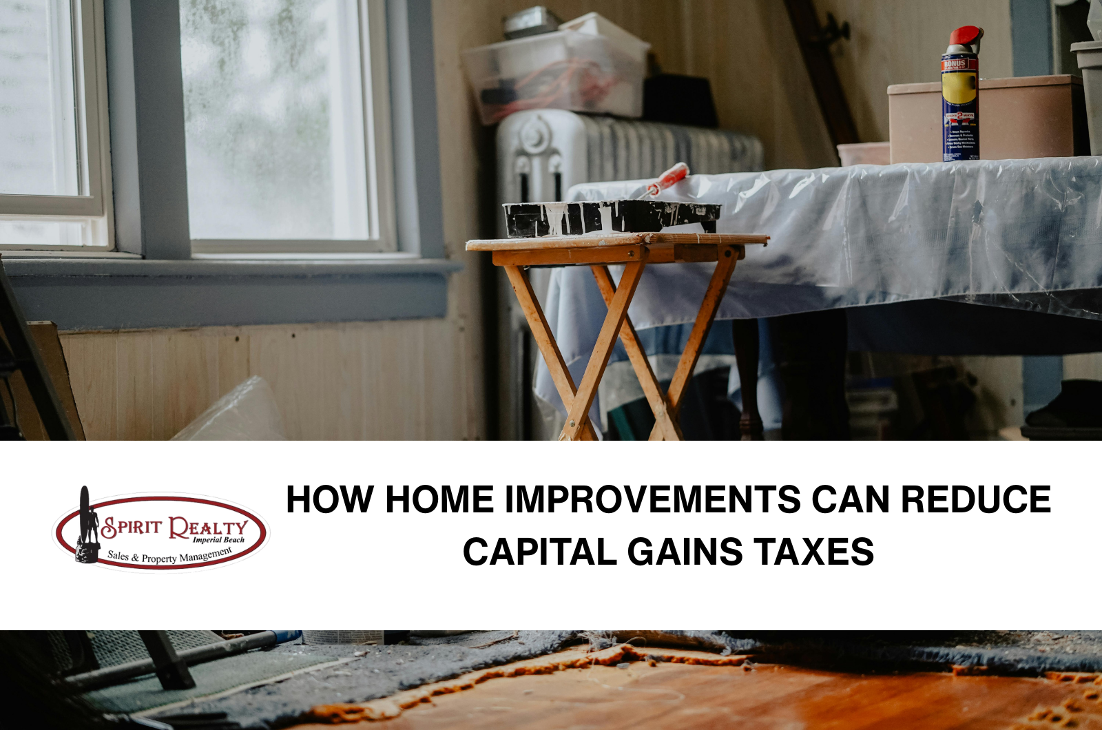 How Home Improvements Can Reduce Capital Gains Taxes header image.