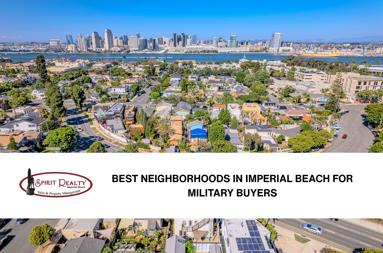 Best Neighborhoods in Imperial Beach for Military Buyers header image.