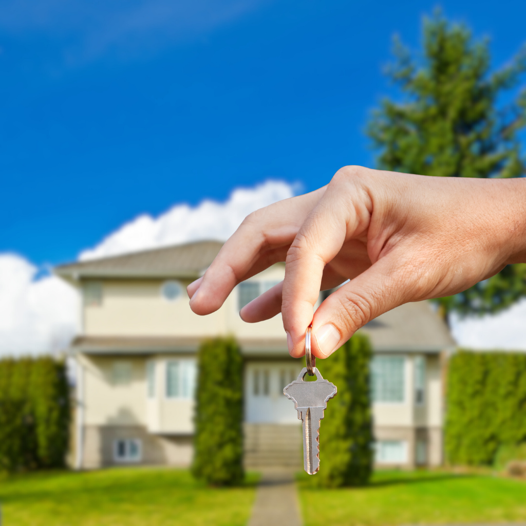 First-time homebuyers exploring neighborhoods in Rockwall, Texas