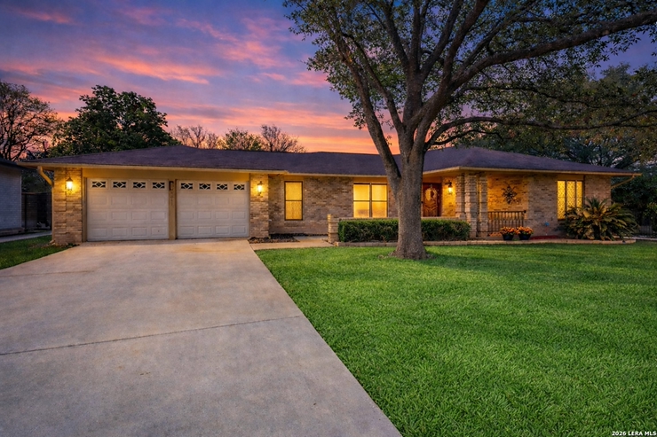 San Pedro Hills home for sale at night