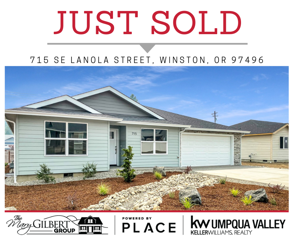 Brand New Winston OR Home with Upgraded Features! header image.