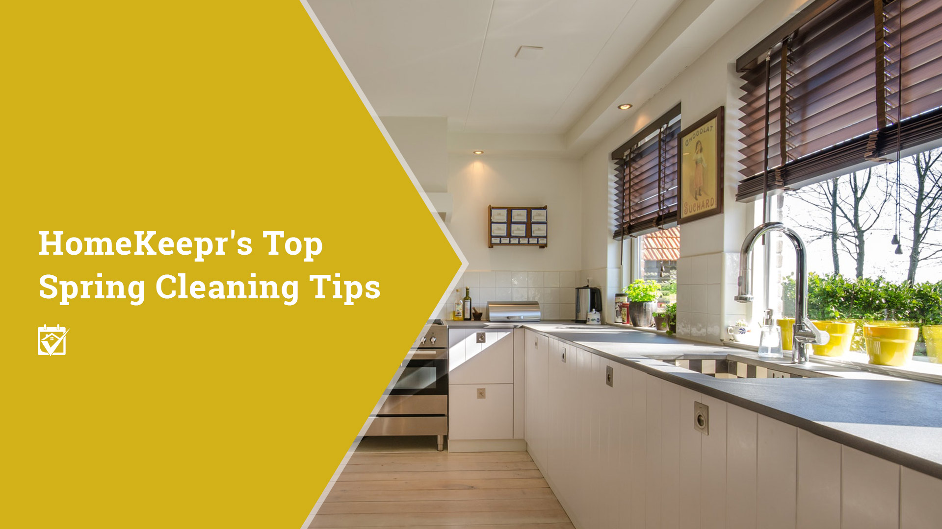 Top Spring Cleaning Tips header image.