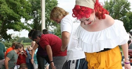 Exploring Roseburg Oregon: Harvest Festival & Grape Stomp Competition at Melrose Vineyards header image.