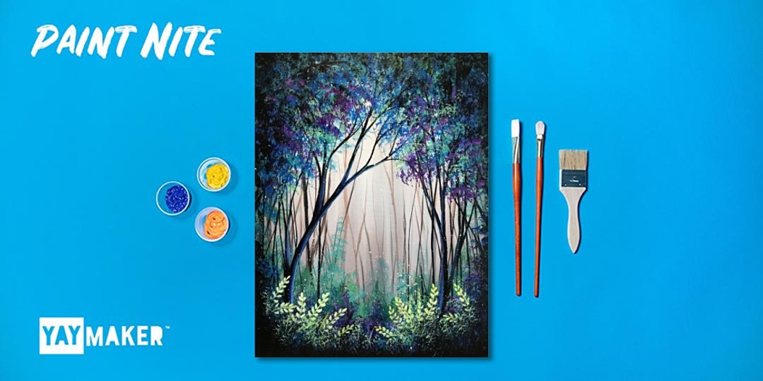 Exploring Roseburg Oregon: Virtual Family Paint Party header image.