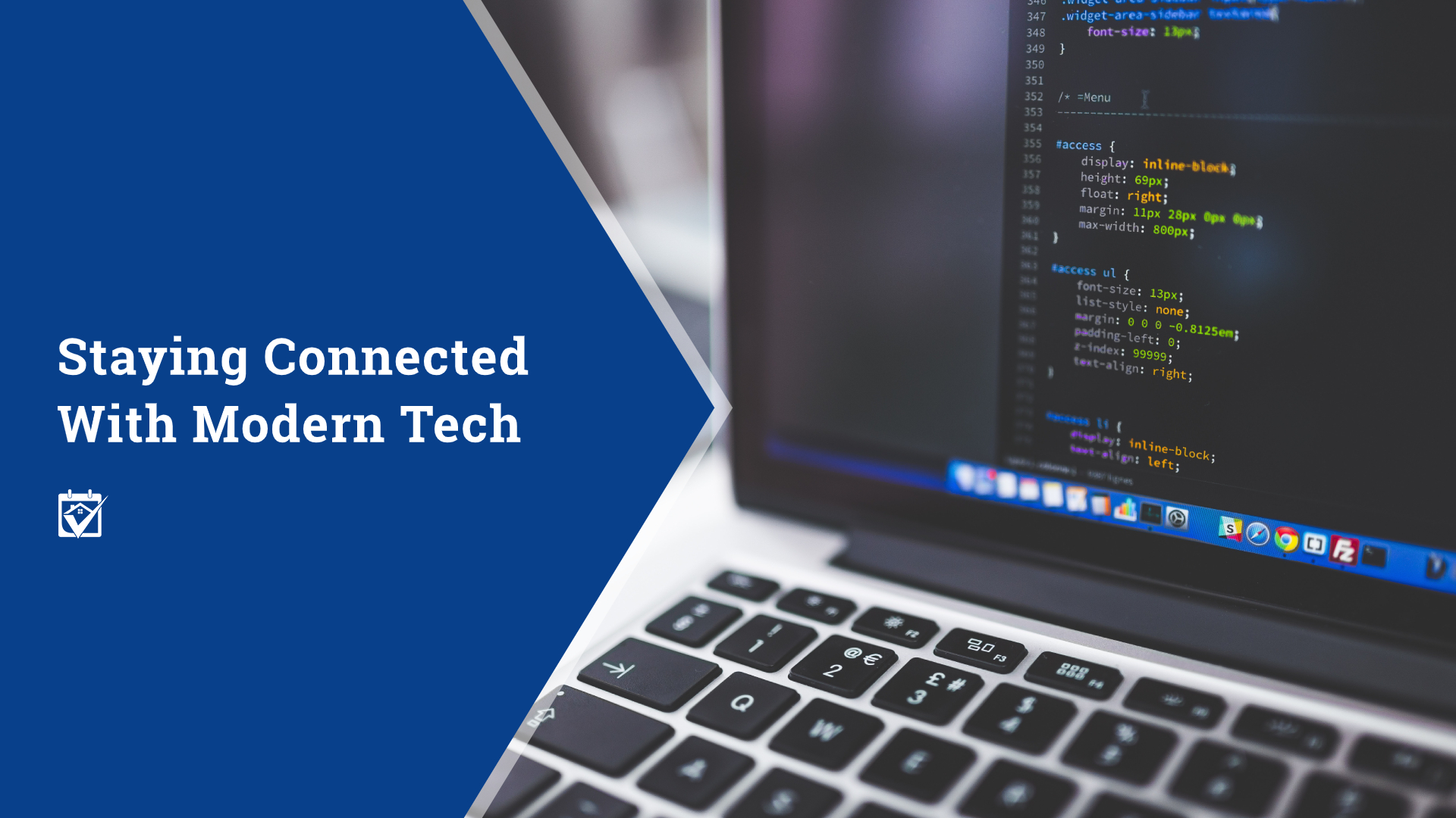 Staying Connected With Modern Tech header image.