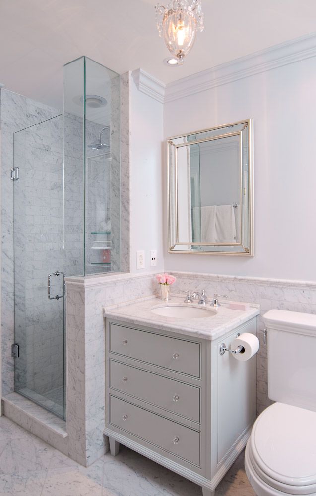 Sprucing Up Your Small Bathroom header image.