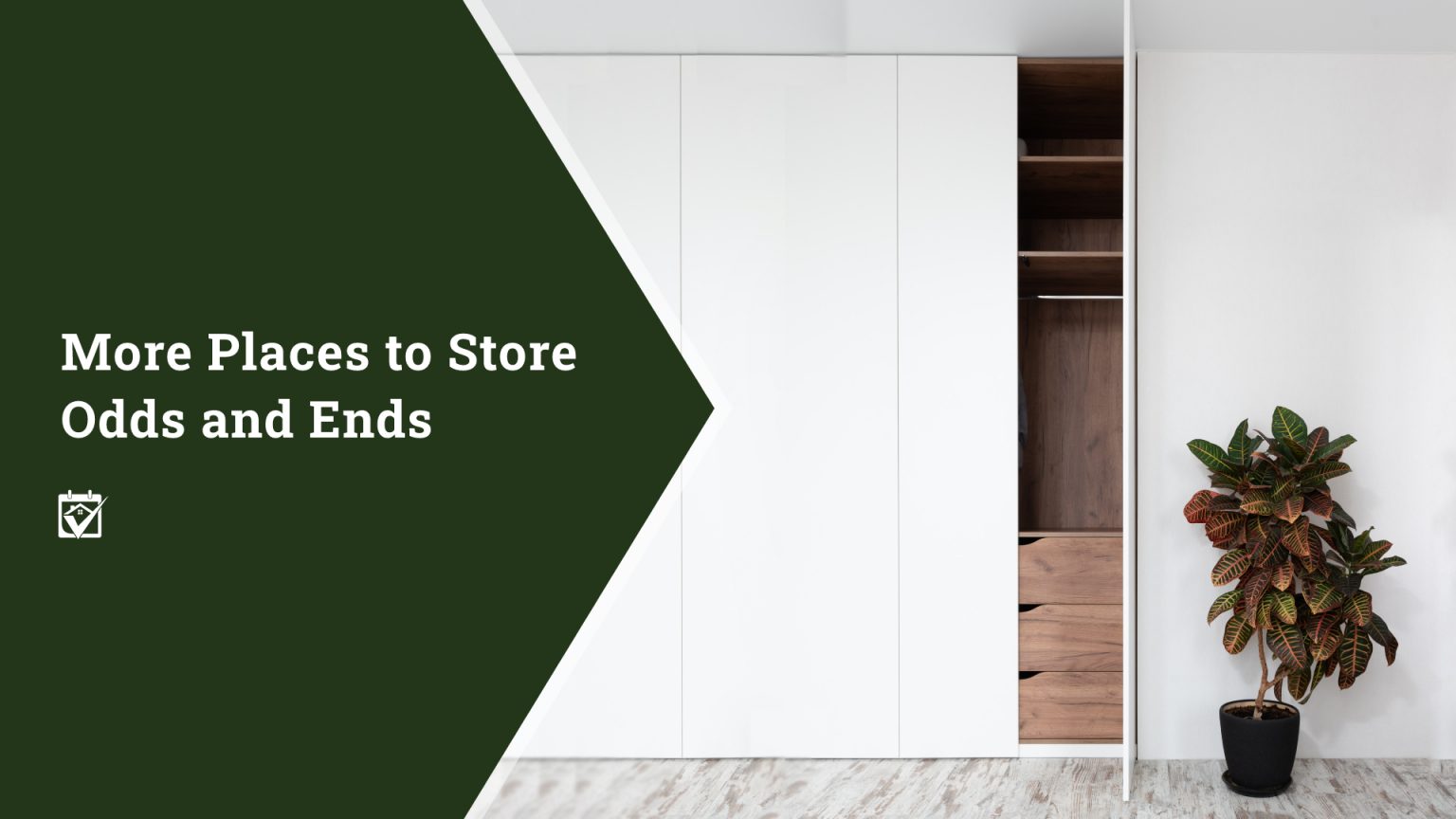More Places to Store Odds and Ends header image.