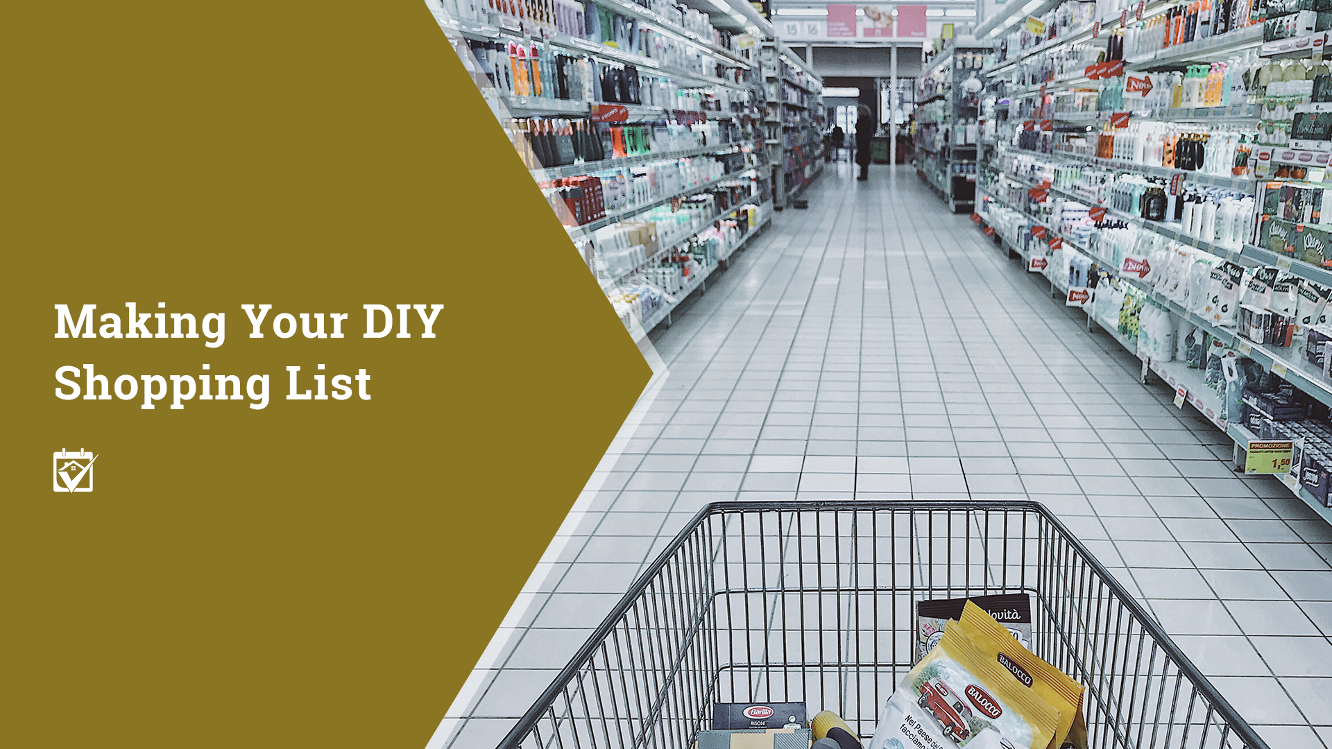 Making Your DIY Shopping List header image.