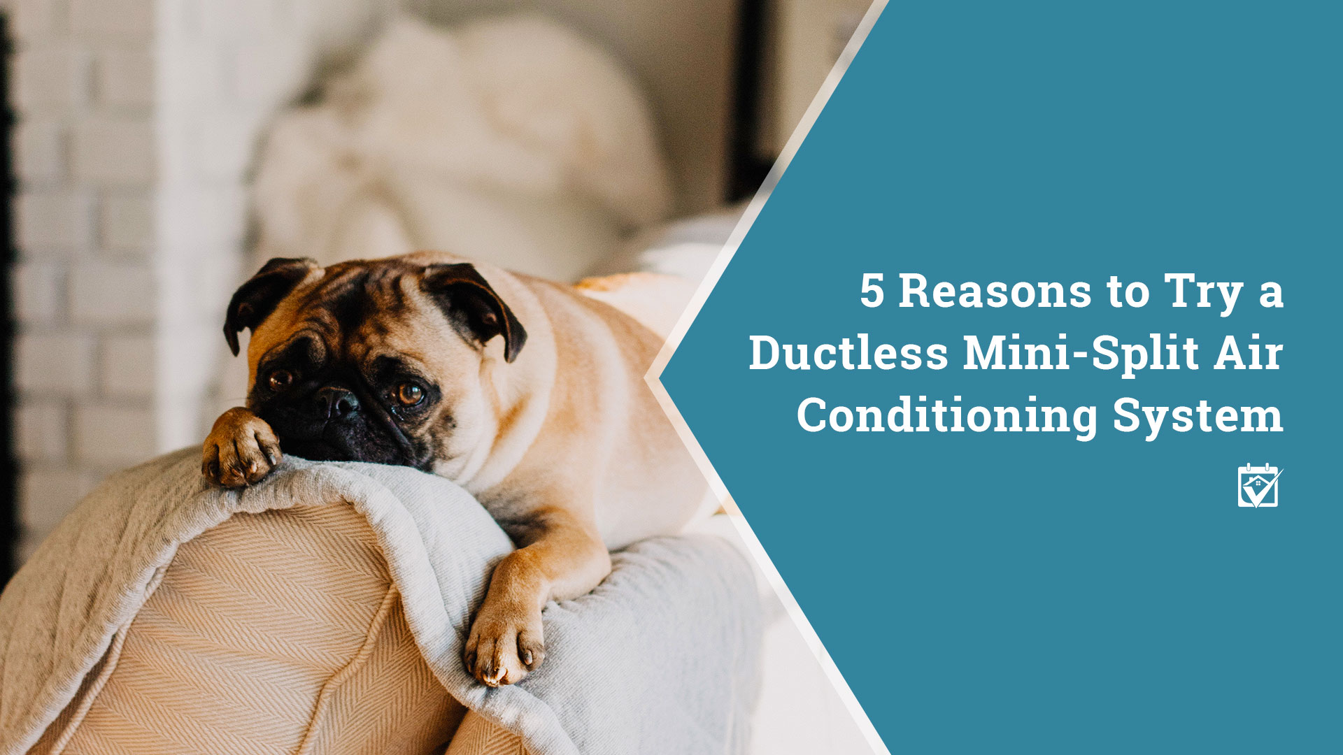 5 Reasons to Try a Ductless Mini-Split Air Conditioning System header image.