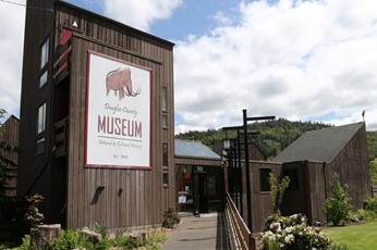 Exploring Roseburg Oregon: Douglas County Museum of History & Natural History header image.