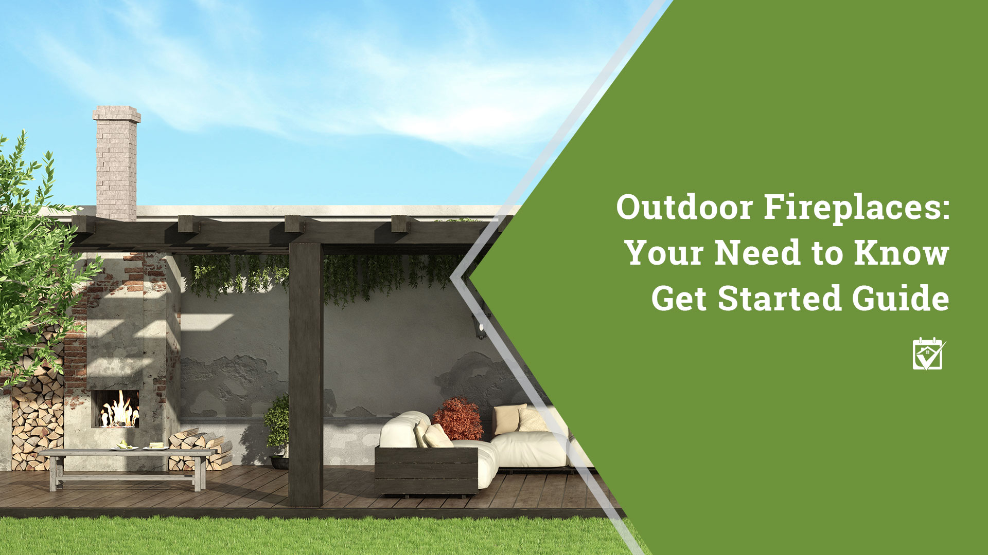 Outdoor Fireplaces: Your Need to Know Get Started Guide header image.