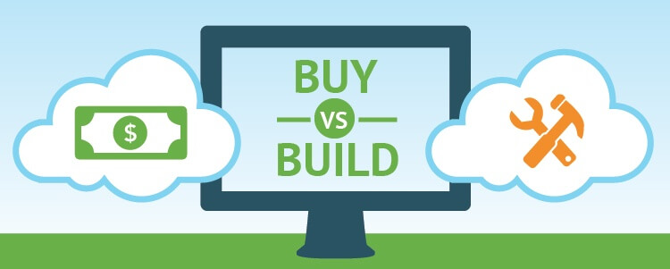 Build vs. Buy header image.