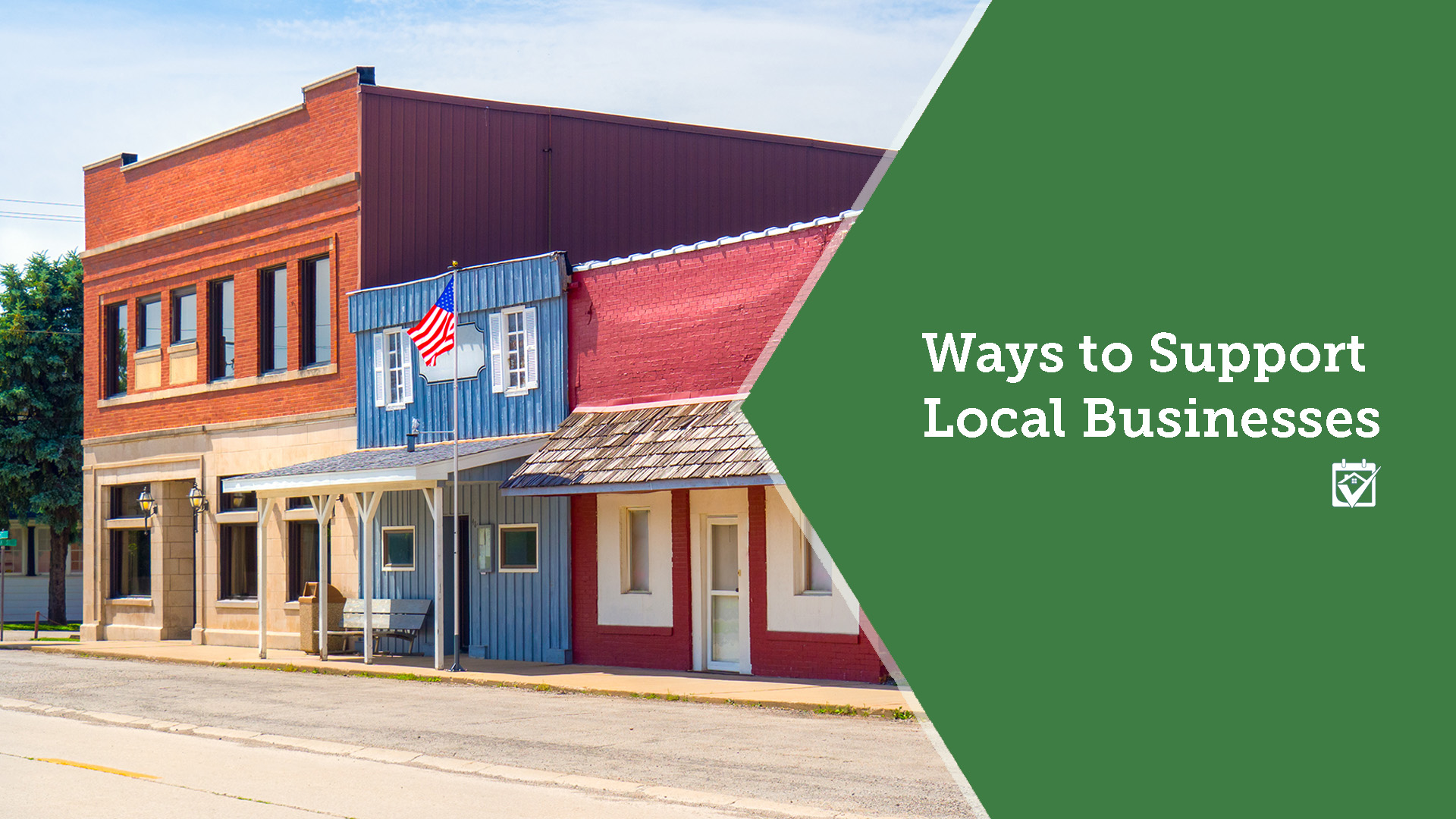 Ways to Support Local Businesses header image.