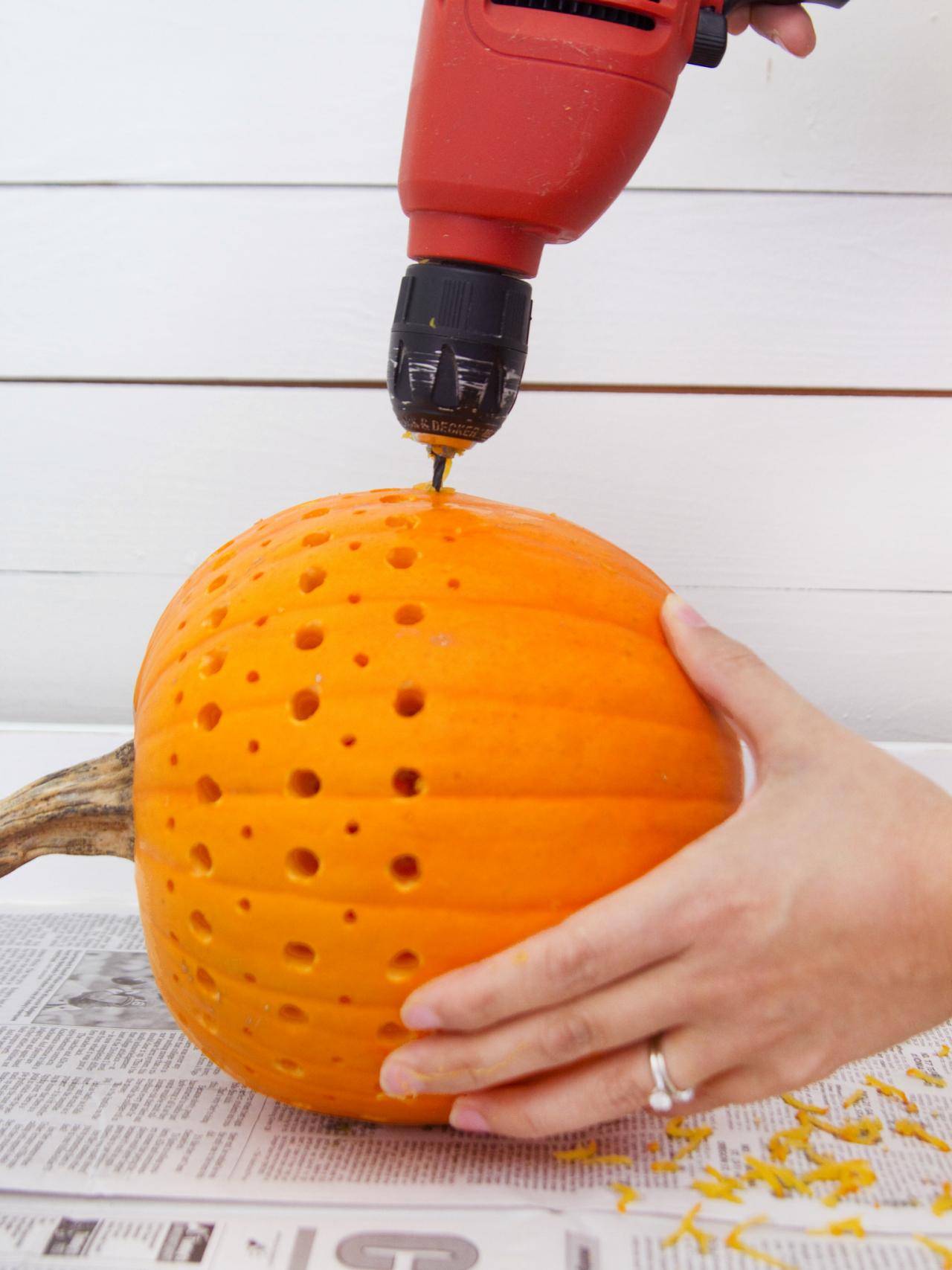 Carve, Drill or Sculpt a Pumpkin! header image.