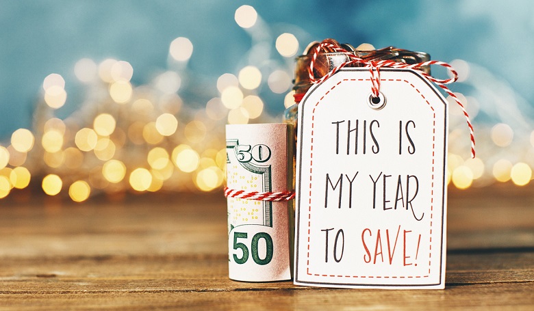 Start the New Year with New Savings Habits header image.
