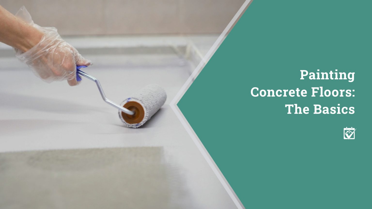 Painting Concrete Floors: The Basics header image.