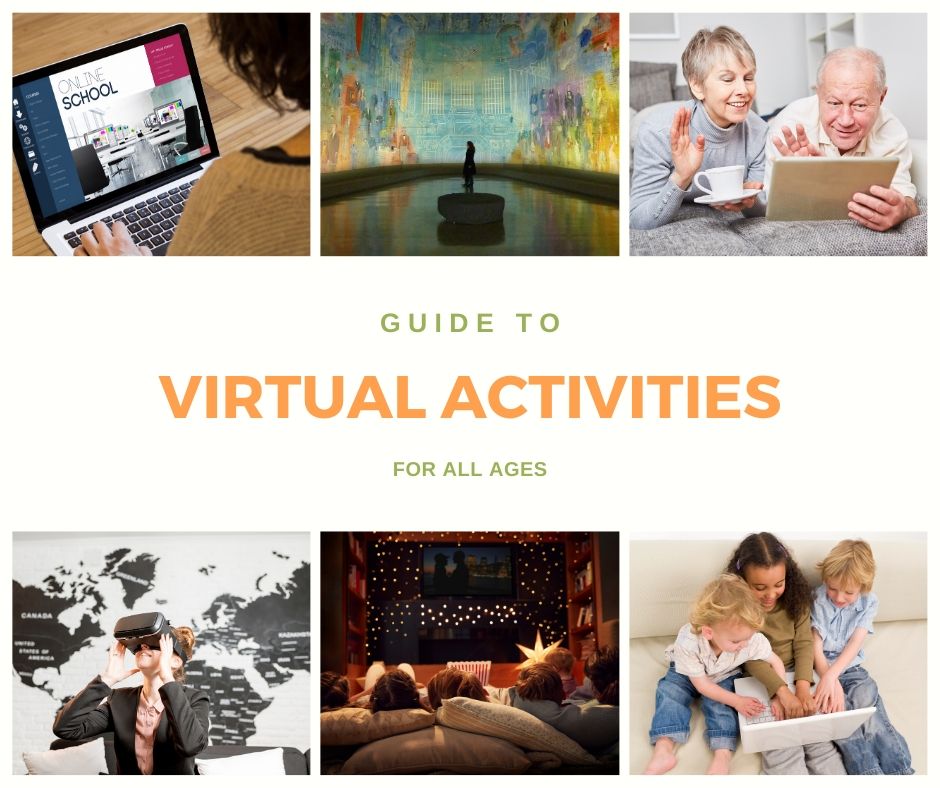 Virtual Activities for All Ages! header image.