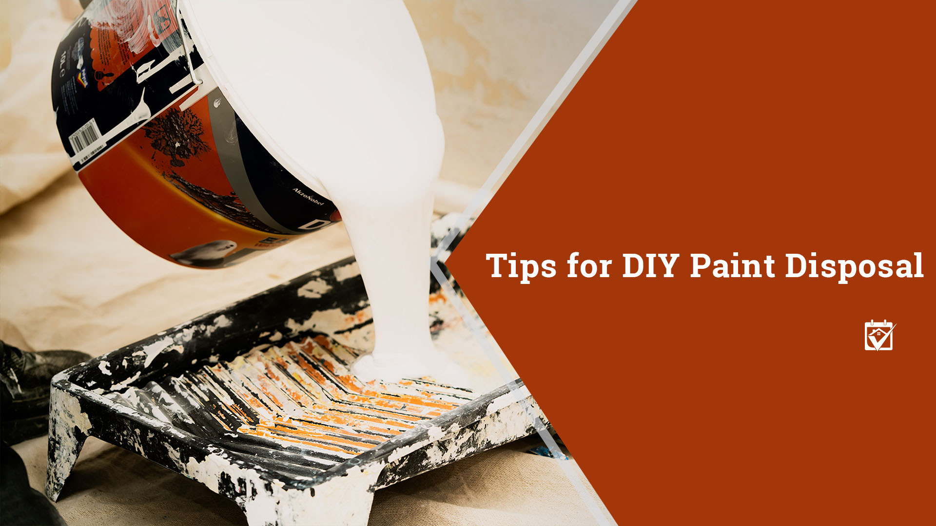 5 Tips for DIY Paint Disposal header image.