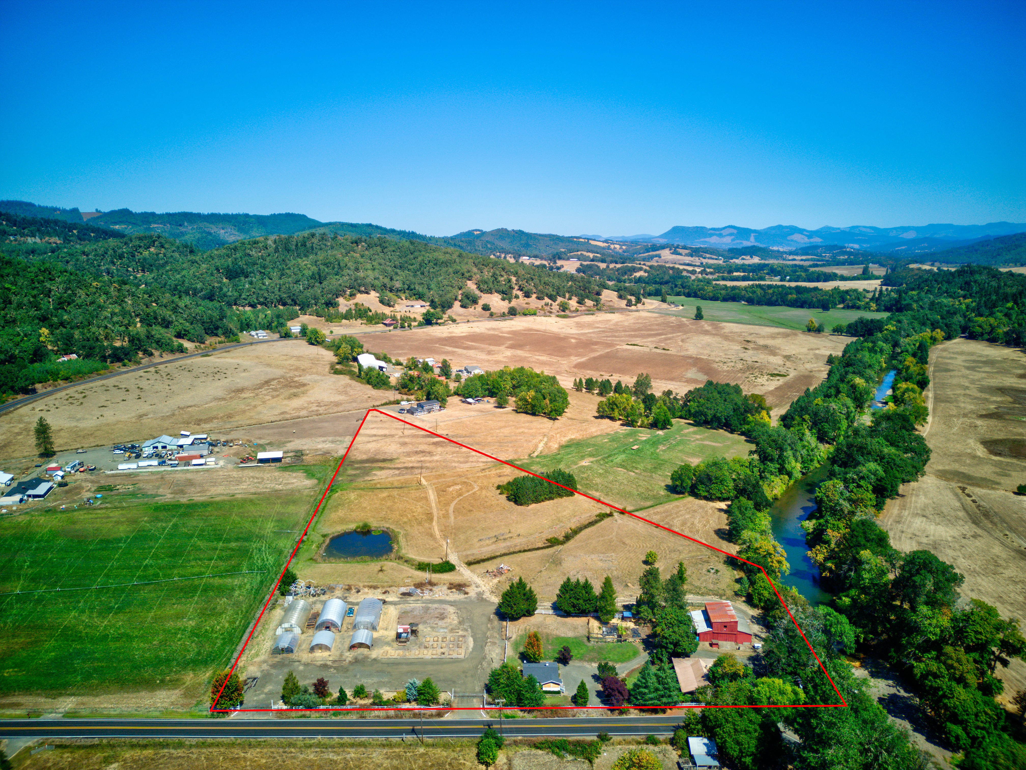 Country Living Meets Modern Comfort: A Rare Multi-Family Retreat in Oakland, OR header image.