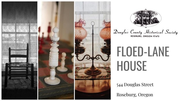 Exploring Roseburg Oregon: Floed-Lane House Museum header image.