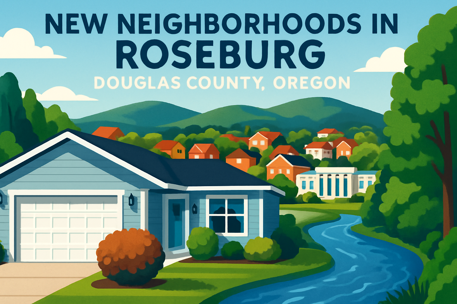 Roseburg: Where Douglas County’s Next Great Neighborhoods Will Rise header image.