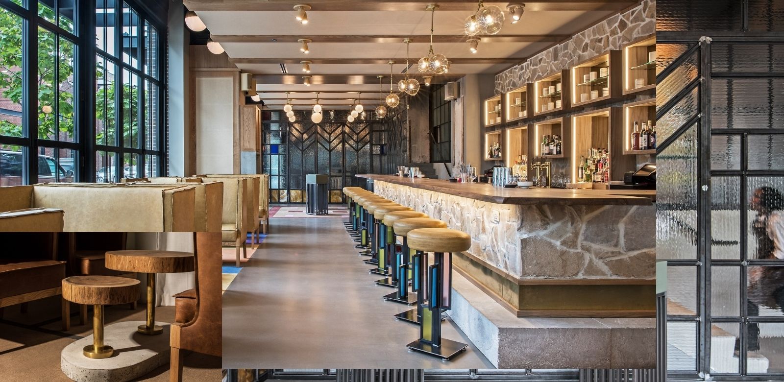 Frank Lloyd Wright Inspired This Spectacular New Cocktail Bar header image.