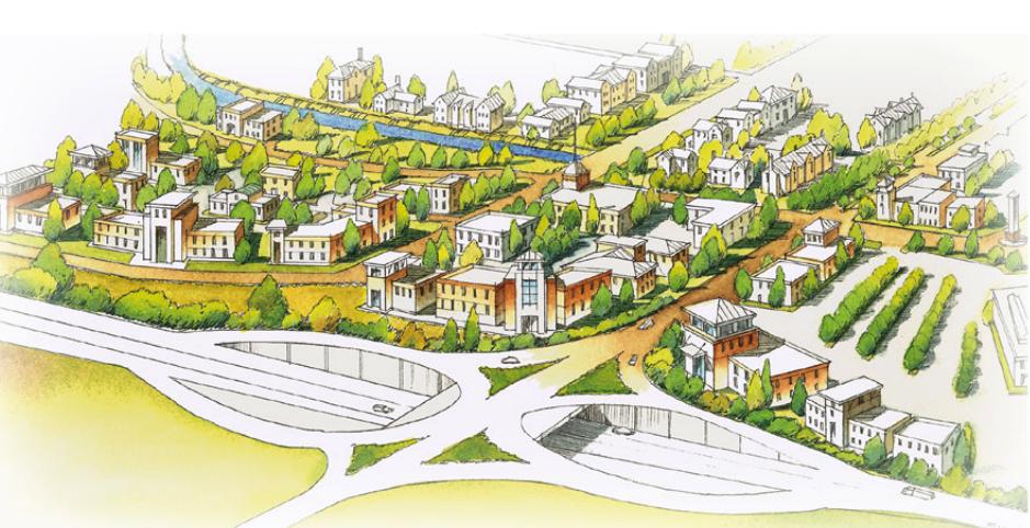 City of Meridian plans for huge mixed-use development on Ten Mile header image.