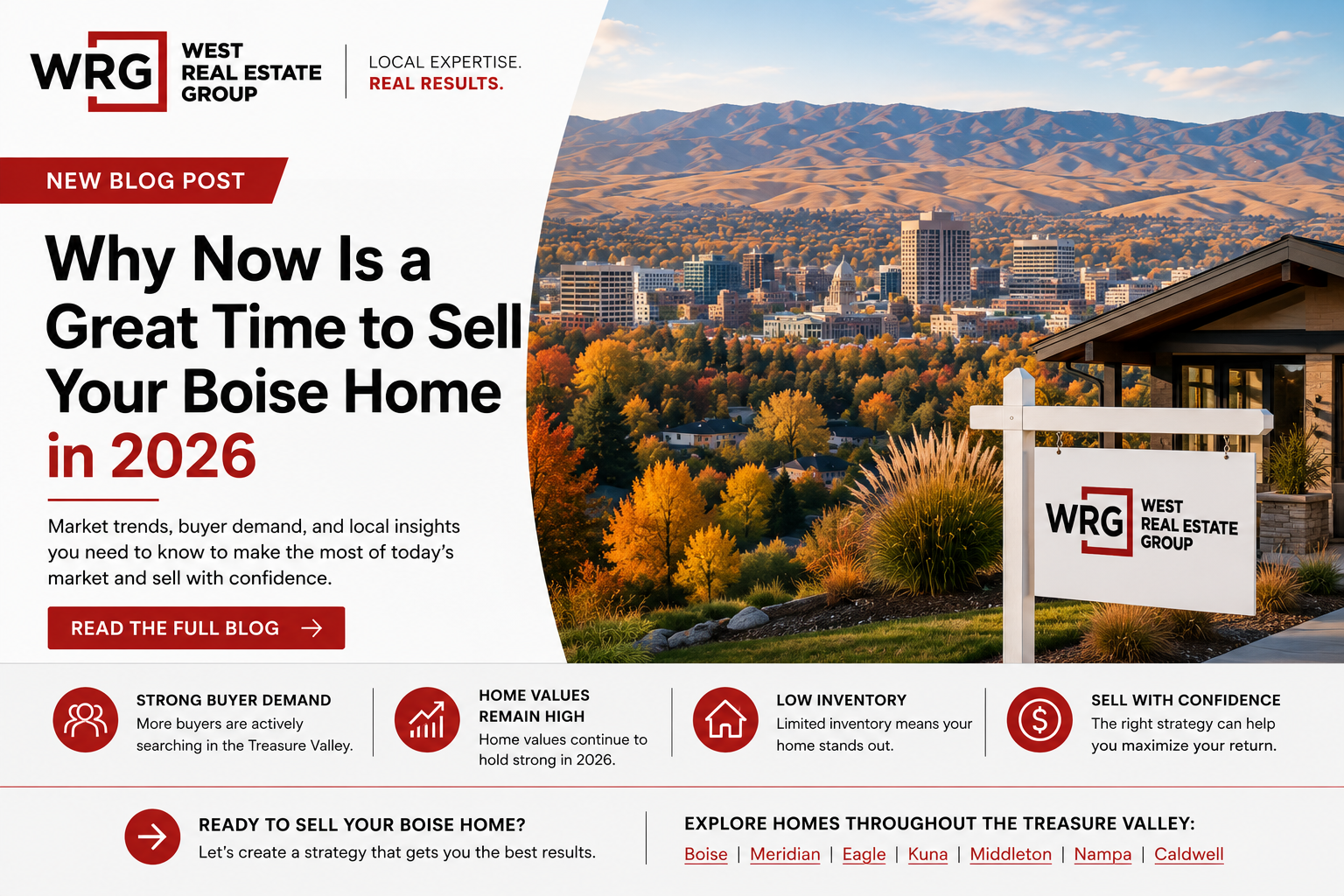 How Much Is My Boise Home Worth in 2026? | Boise Home Values & Market Trends header image.