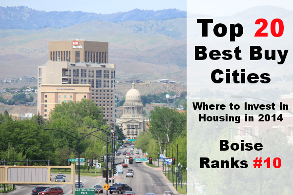 Boise Listed as a Top City for Housing in 2014 header image.