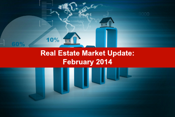 Real Estate Market Update February 2014 header image.