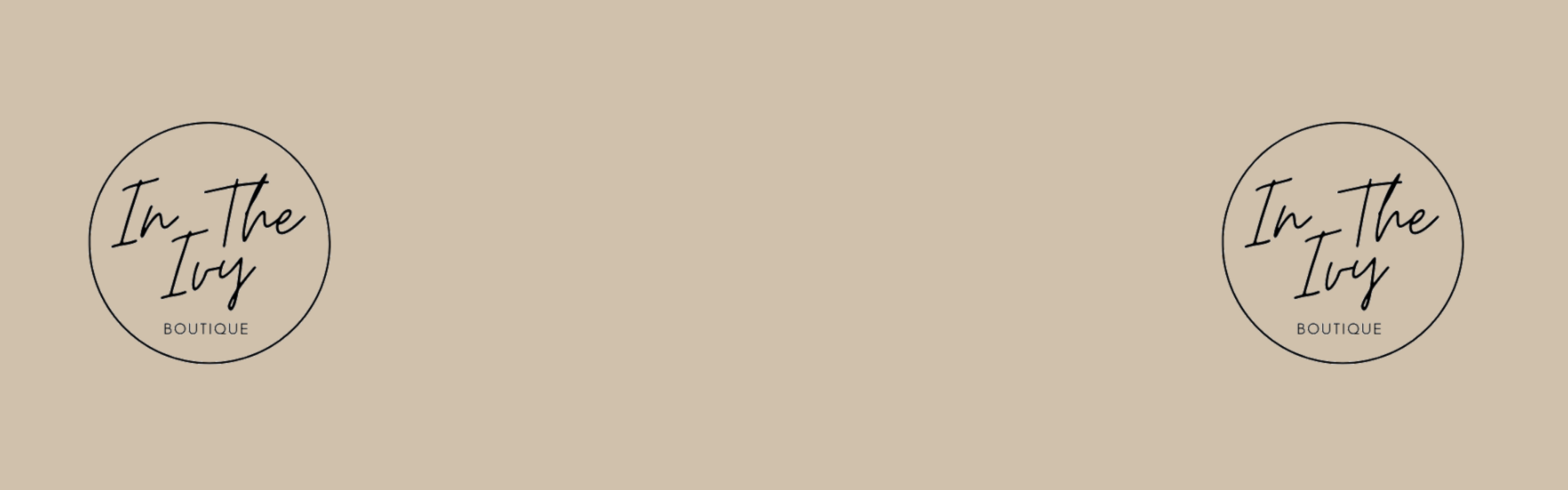 In The Ivy Boutique header image.