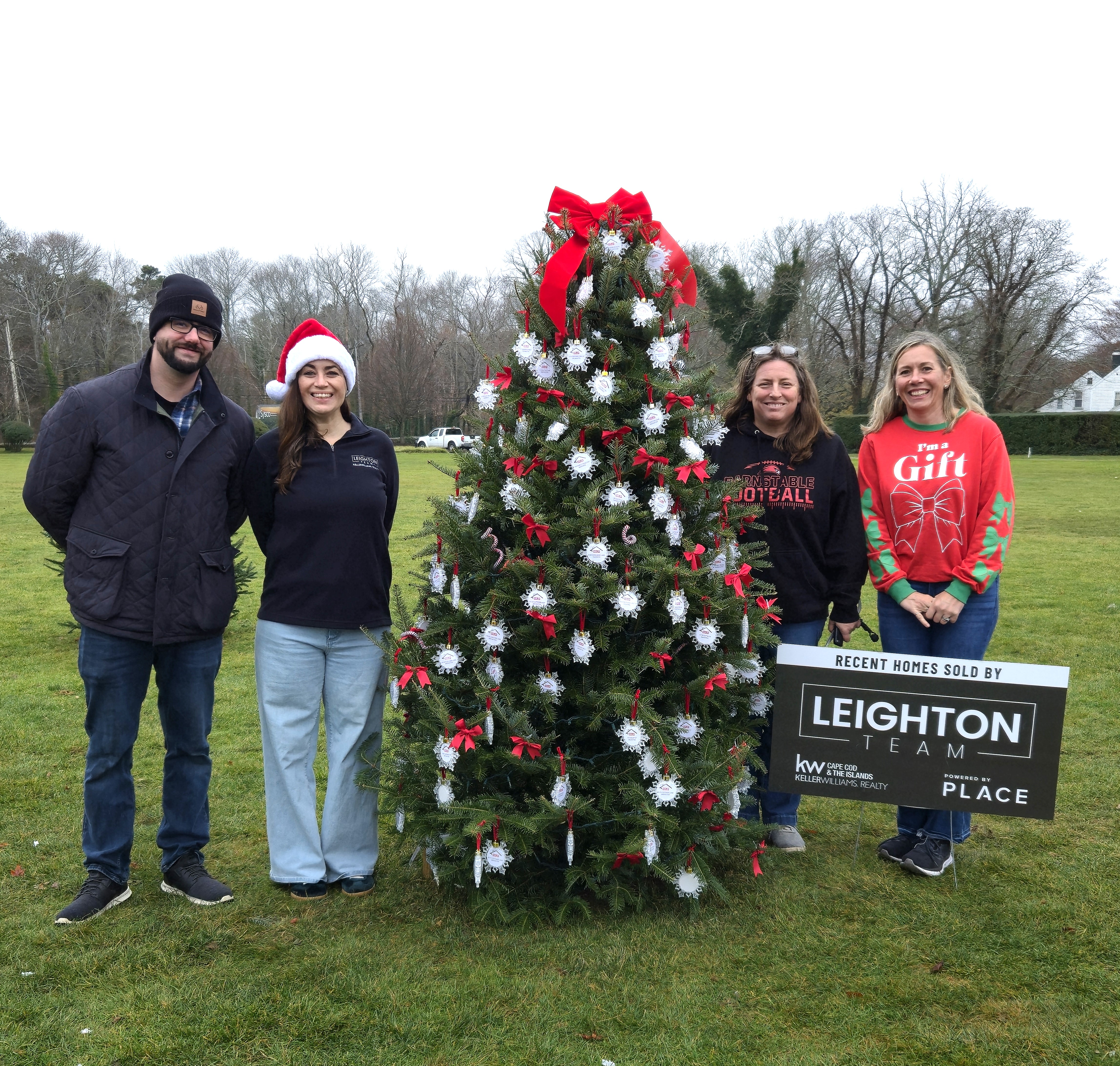 A Festive Tradition: The Leighton Team Adorns the Ocean Edge Tree header image.