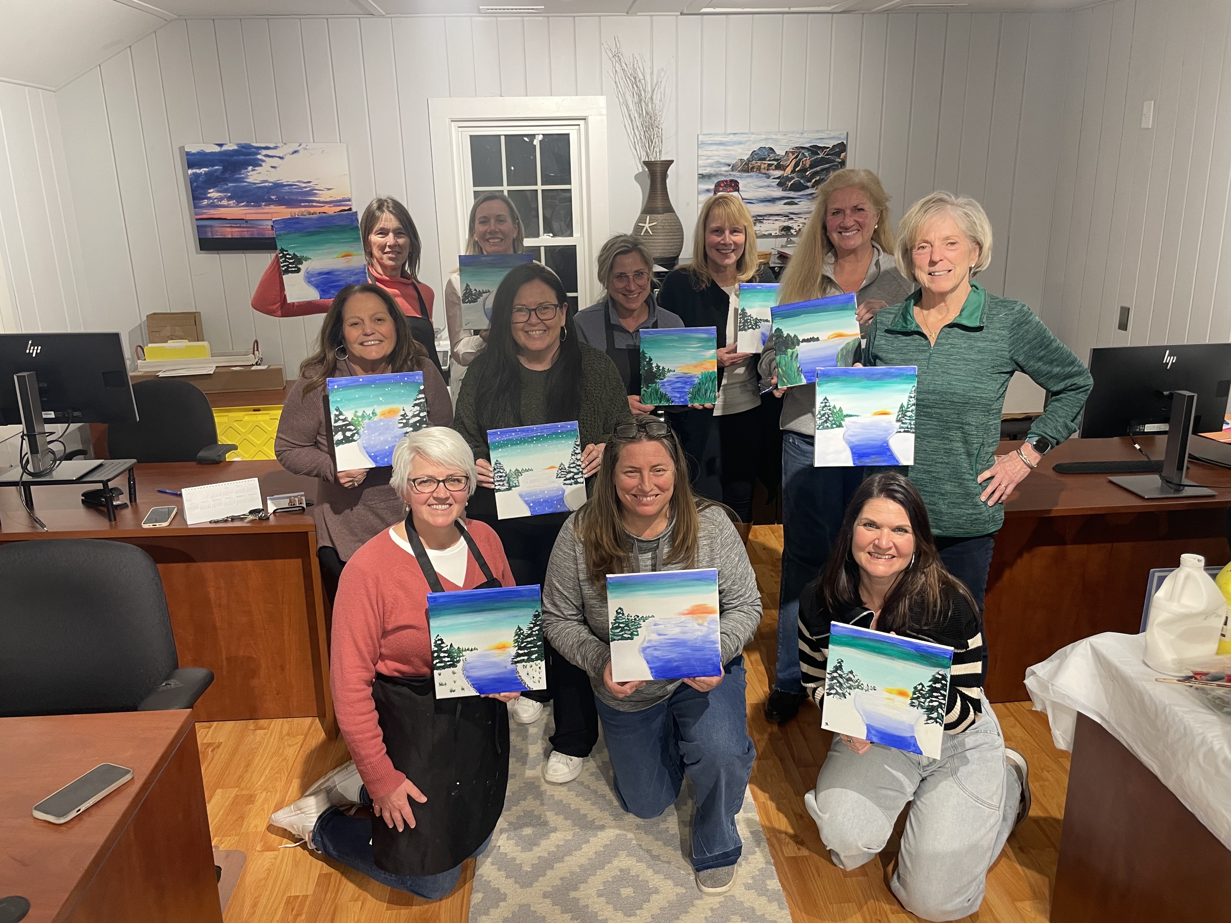 An Evening of Art and Connection with the Leighton Team header image.