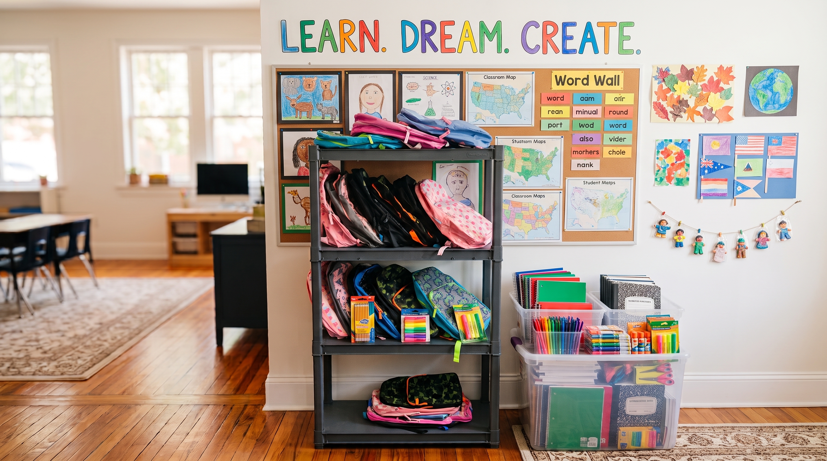 Small Items, Big Impact: Bernie Wynant Hosts Successful Back-to-School Drive for South Shore Students header image.