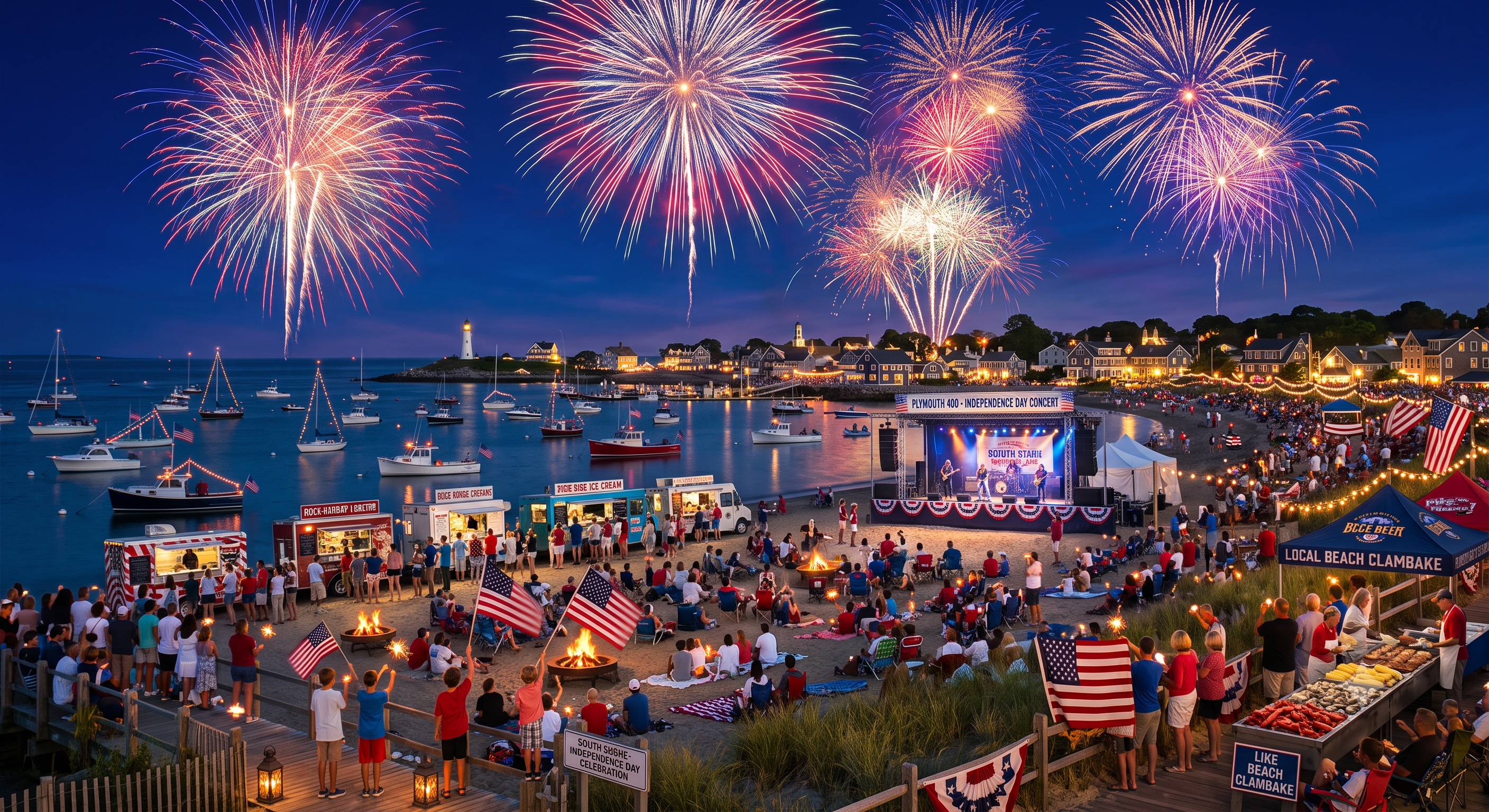 Coastal & Classic: The Ultimate Guide to the 4th of July on the South Shore, MA header image.