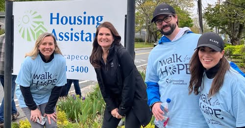 Leighton Team Walks for Hope: Standing for Homes and Hearts on Cape Cod header image.