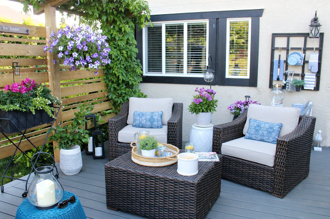 Spend Time on Your Patio header image.