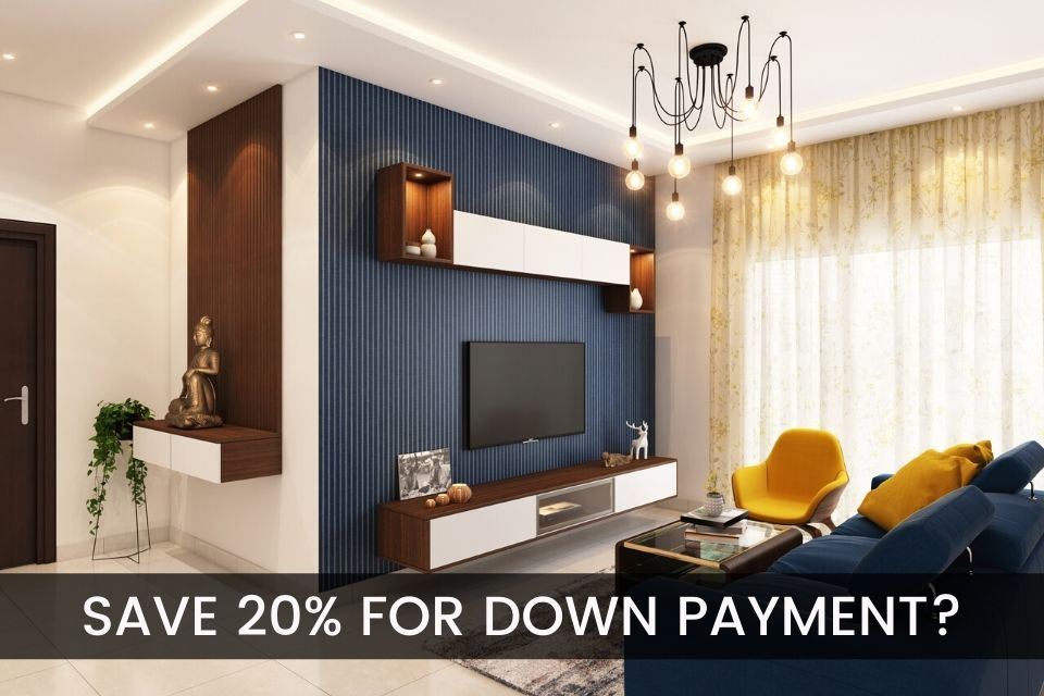 Should You Save 20% for a Down Payment? header image.