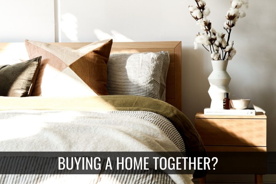 Things to Consider before Buying a Home Together. header image.