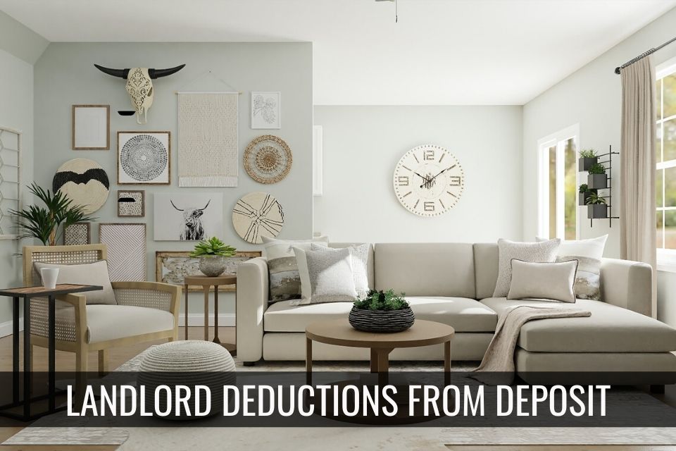 Landlord Deductions from Security Deposits. header image.