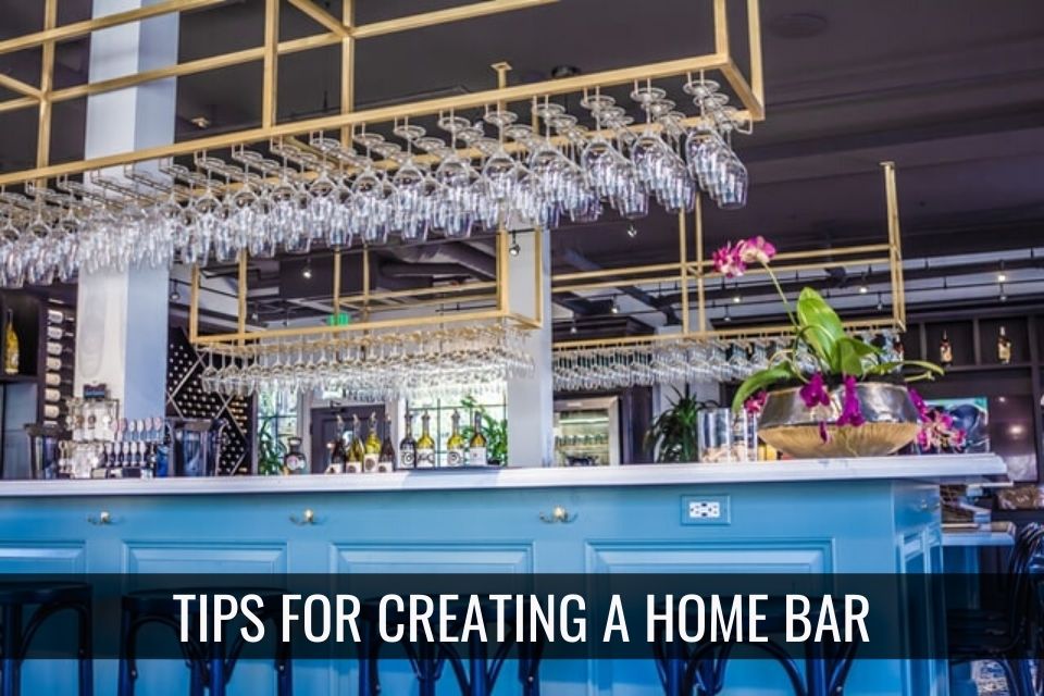 5 Tips to Create a Home Bar header image.