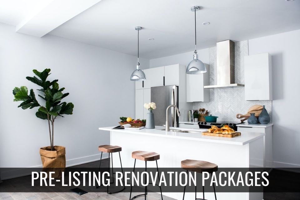 Pre-Listing Renovation Packages header image.
