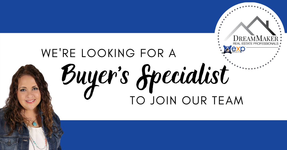 Looking for a Buyer's Specialist to Join Our Team! header image.