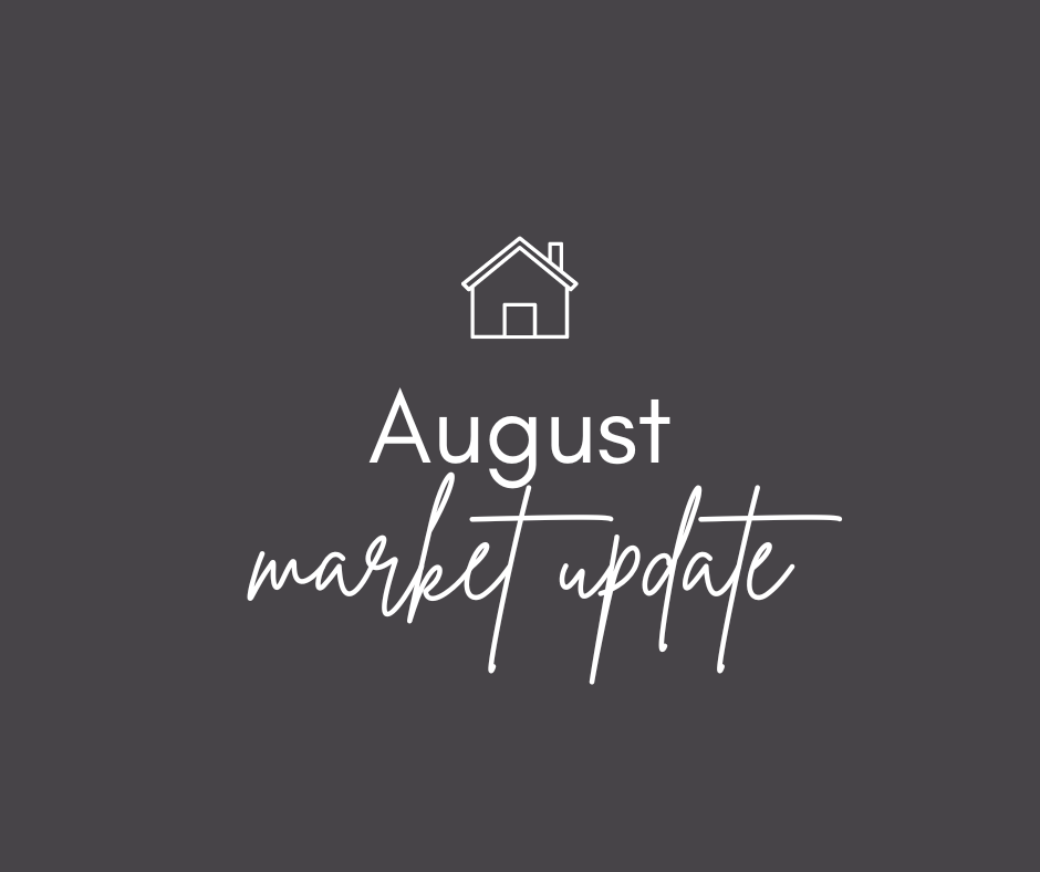 August 2023 Market Update header image.