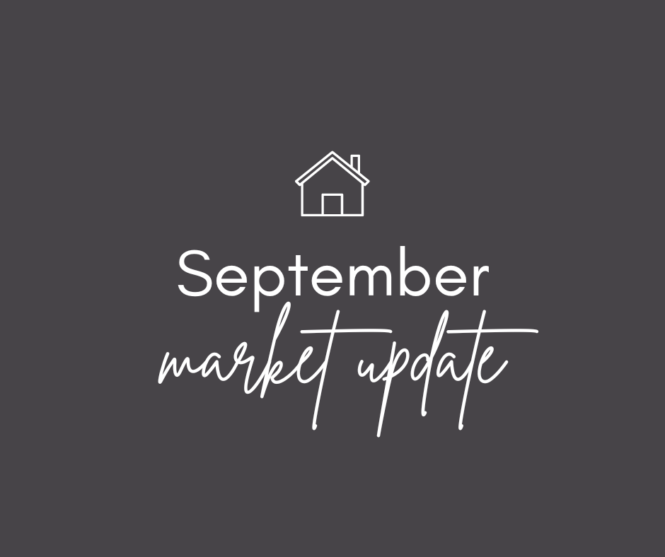 September 2023 Market Update header image.
