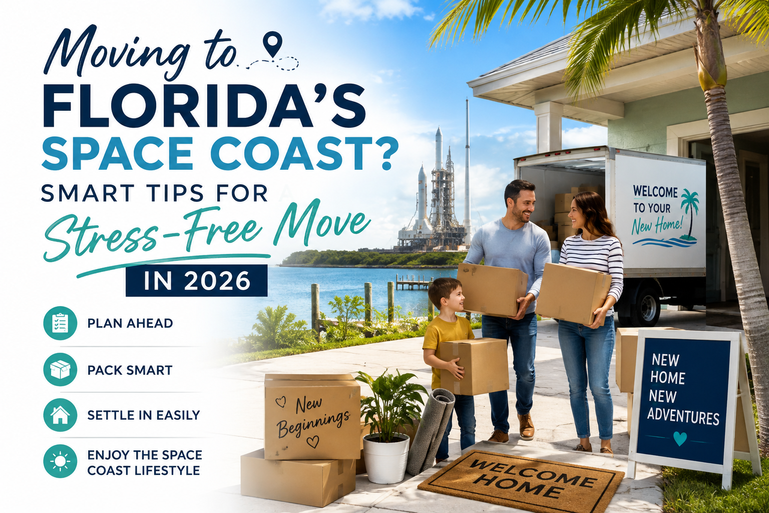 Moving to Florida’s Space Coast? Smart Tips for a Stress-Free Move in 2026 header image.