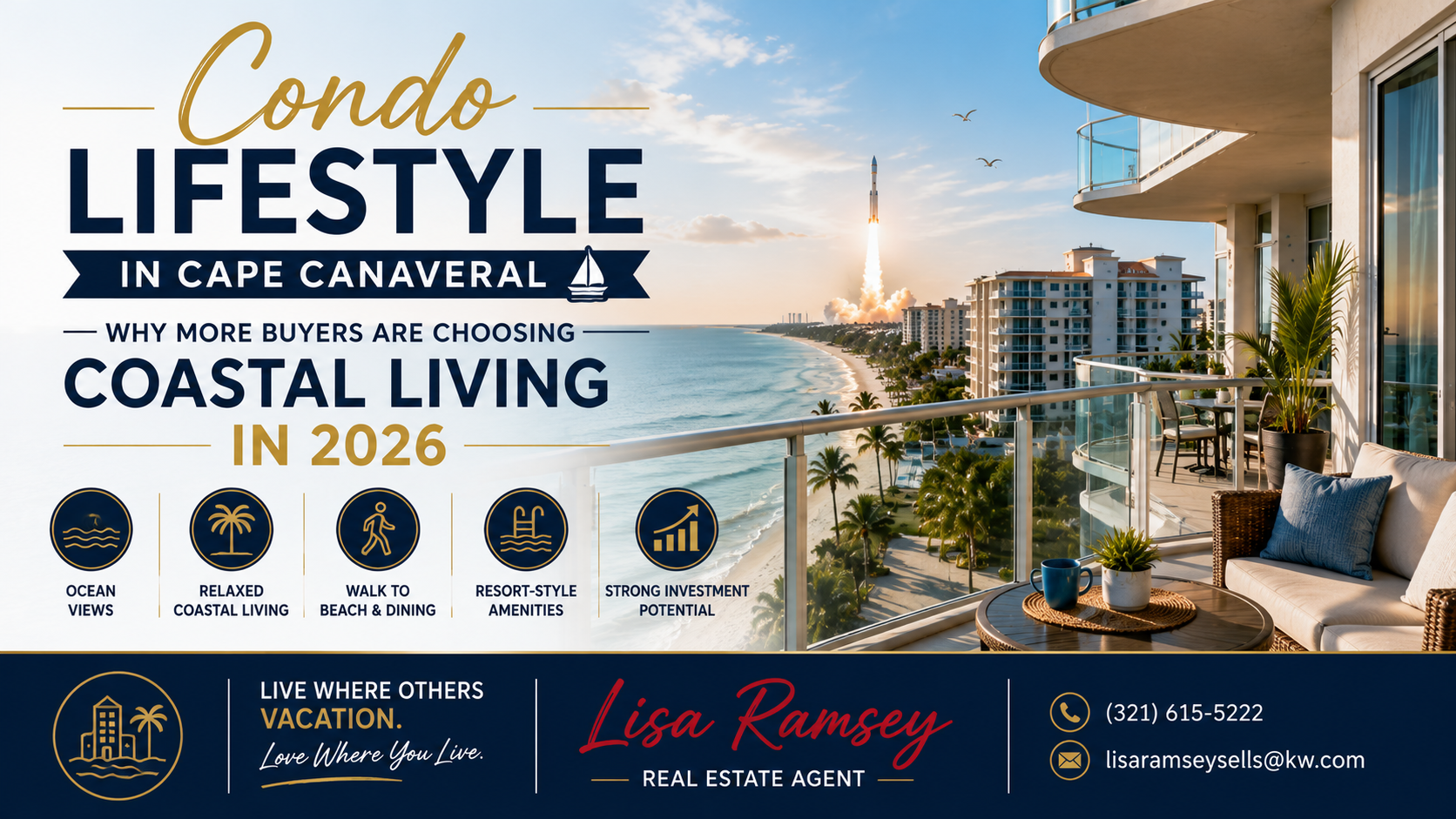 Condo Lifestyle in Cape Canaveral: Why More Buyers Are Choosing Coastal Living in 2026 header image.